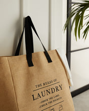 Ocean Home Textile Jute Laundry Bag, Waterproof