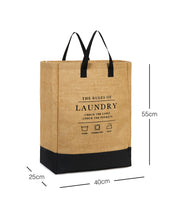 Ocean Home Textile Jute Laundry Bag, Waterproof