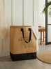 Ocean Home Textile Jute Laundry Bag, Waterproof