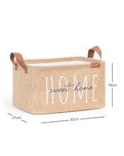 Ocean Home Textile Jute Basket, Small