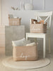 Ocean Home Textile Jute Basket, Set Of 3, Beige
