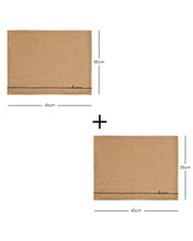 Ocean Home Textile Jute Placemat, Pack Of 2