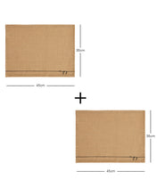 Ocean Home Textile Jute Placemat, Pack Of 2