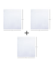 Ocean Home Textile Shoe Laundry Bag, Pack Of 3, White