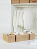 Ocean Home Textile Jute Drawer Organizer, Set Of 4