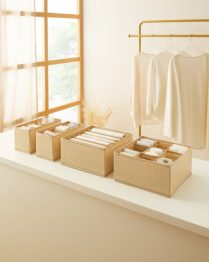 draw drawers バックオープンTシャツ ベージュ Drawer Organizers– Ocean Home Textile