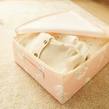 Ocean Home Textile Kids' Room Storage Box, Mermaid Pattern, Set Of 2