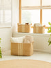 Ocean Home Textile Jute Basket, Set Of 3
