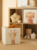 Ocean Home Textile Nursery Storage Box, Pack Of 2, Cute Animals Pattern