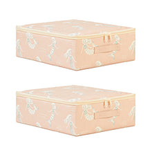 Ocean Home Textile Kids' Room Storage Box, Mermaid Pattern, Set Of 2