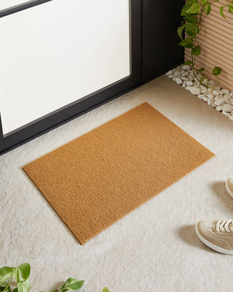 Ocean Home Textile Door Mat For Outdoor, Beige, 360 gr