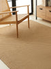 Ocean Home Textile Washable Rug, Natural