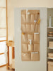 Ocean Home Textile Over Door Hanging Organizer With 16 Pockets, Beige