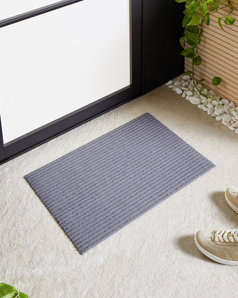 Ocean Home Textile Door Mat For Outdoor, Grey, 288 gr