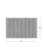 Ocean Home Textile For Indoor Mat Washable, Cotton, Grey