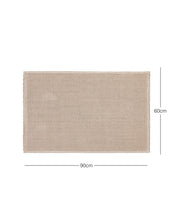 Ocean Home Textile For Indoor Mat Washable, Cotton, Beige