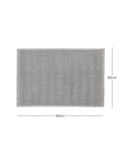 Ocean Home Textile For Indoor Mat Washable, Cotton, Grey