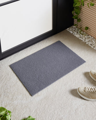 Ocean Home Textile Door Mat For Outdoor, Grey, 360 gr