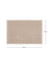 Ocean Home Textile For Indoor Mat Washable, Cotton, Beige