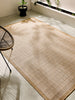Ocean Home Textile Indoor Outdoor Rug, Washable, Beige
