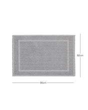 Ocean Home Textile For Indoor Mat Washable, Cotton, Grey