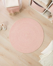 Ocean Home Textile Cotton Wahable Rug, Pink