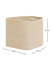 Ocean Home Textile Cotton Rope Basket, Beige