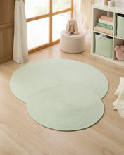 Ocean Home Textile Cotton Wahable Rug, Mint