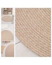 Ocean Home Textile Cotton Wahable Rug, Beige