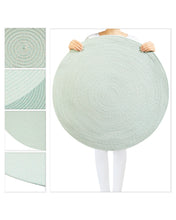 Ocean Home Textile Cotton Wahable Rug, Mint