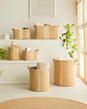 Ocean Home Textile Jute Basket, Medium