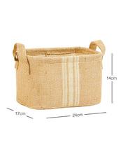 Ocean Home Textile Jute Basket, Small