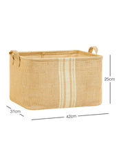 Ocean Home Textile Jute Basket, Large