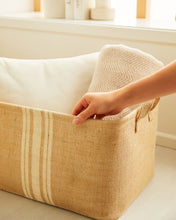 Ocean Home Textile Jute Basket, Large