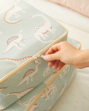 Ocean Home Textile Nursery Storage Bag, Set Of 2, Dinosaur Pattern