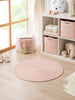 Ocean Home Textile Cotton Wahable Rug, Pink