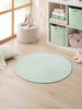 Ocean Home Textile Cotton Wahable Rug, Mint