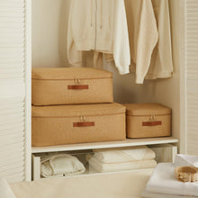 Ocean Home Textile Jute Storage Box, Set Of 2