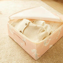 Ocean Home Textile Kids' Room Storage Box, Mermaid Pattern, Set Of 2