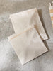 Ocean Home Textile Beige Checkered Waterproof PVC Lined Wet & Dry Bag , Set of 2
