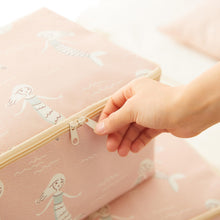 Ocean Home Textile Nursery Storage Bag, Set Of 4, Mermaid Pattern