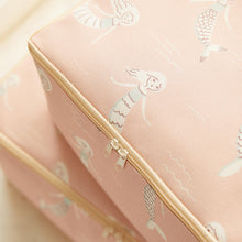 Ocean Home Textile Nursery Storage Bag, Set Of 4, Mermaid Pattern
