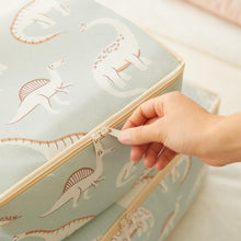 Ocean Home Textile Nursery Storage Bag, Set Of 4, Dinosaur Pattern