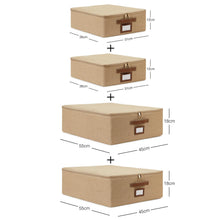 Ocean Home Textile Jute Storage Box, Set Of 4