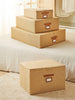 Ocean Home Textile Jute Storage Box, Set Of 4