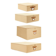 Ocean Home Textile Jute Storage Box, Set Of 4