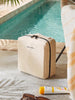 Ocean Home Textile Thermal Insulated Jute Linen Makeup Bag
